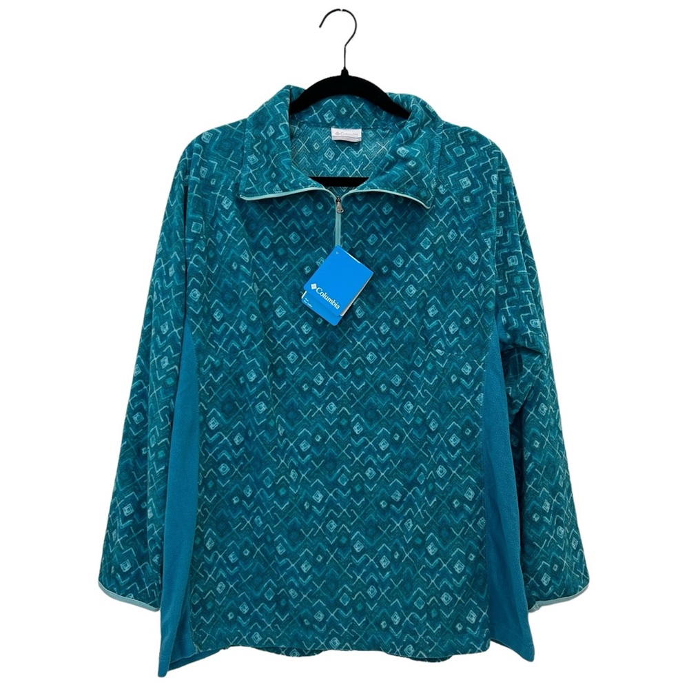 Columbia 3/4 quarter zip up pull over 2X